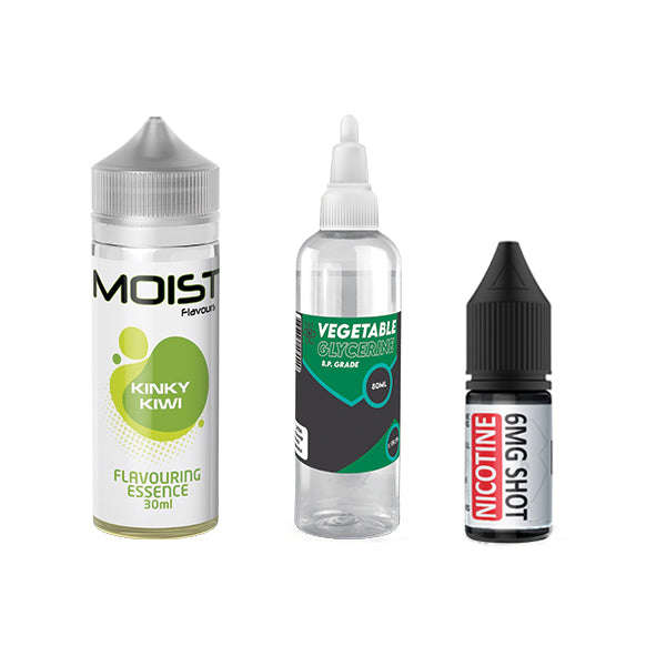 120ml Moist Vape Juice DIY Longfill Kit