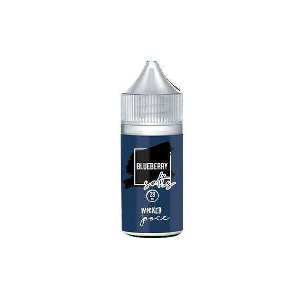 30ml Wicked Jooce Salts Vape Juice - Blueberry - 28MG
