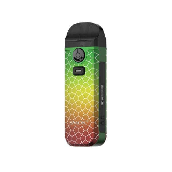 Smok Nord 4 Vape Pod Kit - Rasta Green Armour
