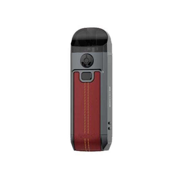 Smok Nord 4 Vape Pod Kit - Red Leather