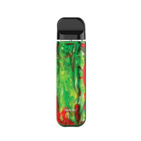 Smok Novo 2 Vape Pod System - Green Red Resin