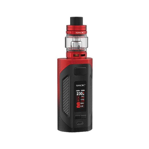 Smok Rigel Vape Kit with TFV9 Tank - Black Red