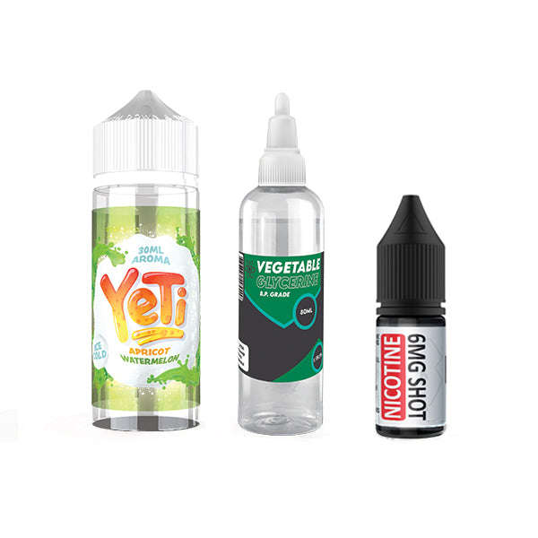 120ml Yeti Vape Juice DIY Longfill Kit