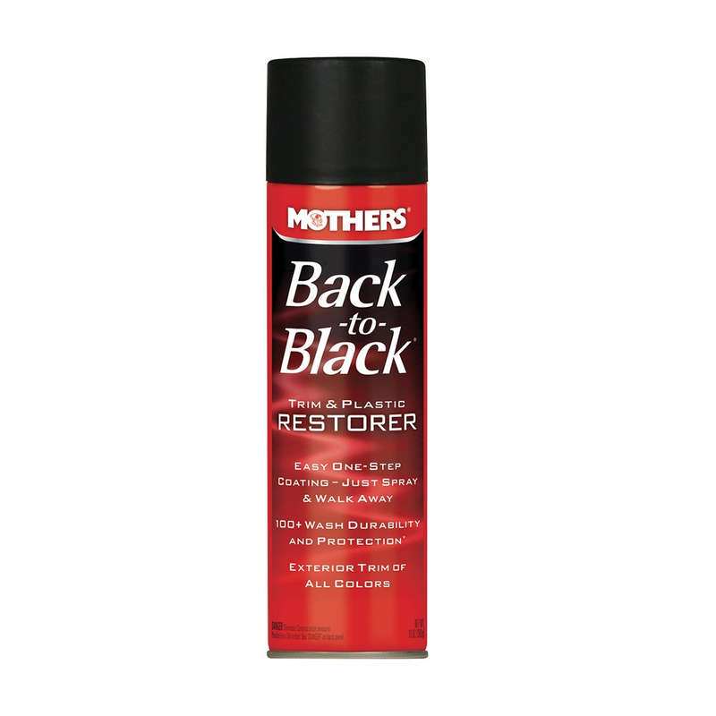 Mothers Back to Black Trim and Plastic Restorer Aerosol - 283g