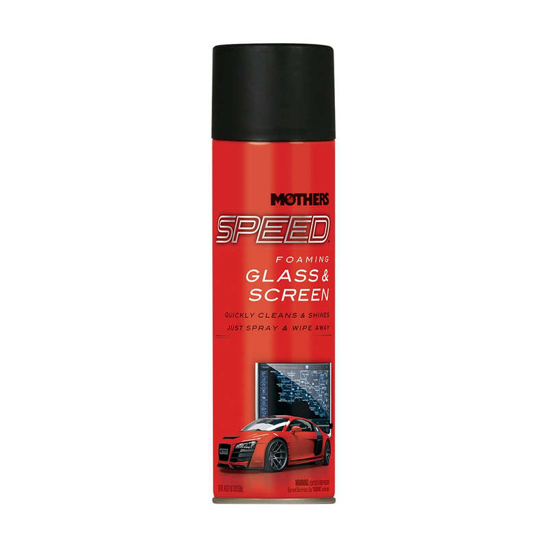 Mothers Speed Foaming Glass and Screen Aerosol - 538g