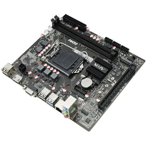 AFOX MB INTEL LGA1151, H110,DDR4 MATX