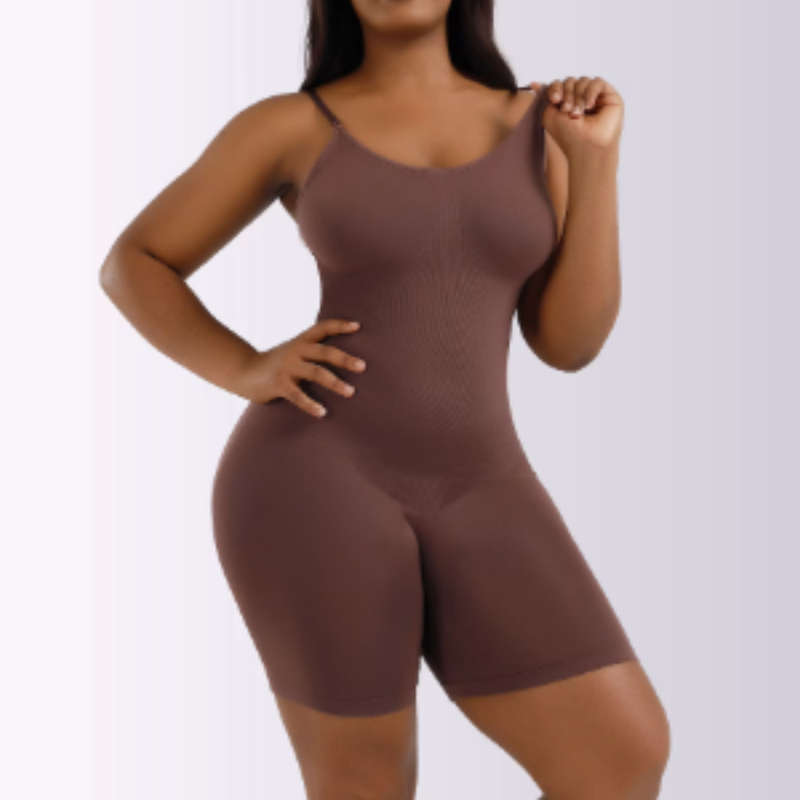 Full Body Shape wear Thigh-Size Coffee, Tummy Control.