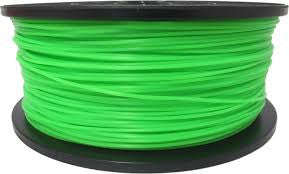 Glow in Dark Green ABS 3D Printer Filament 1.75mm 1kg - Glow GreenABS1.75mm
