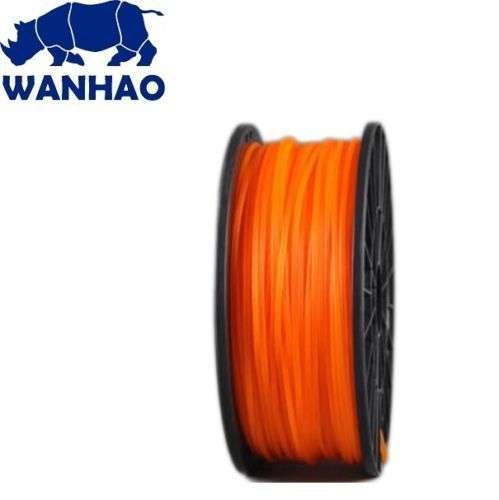 Wanhao Orange PLA 3D Printer Filament 1.75mm 1kg