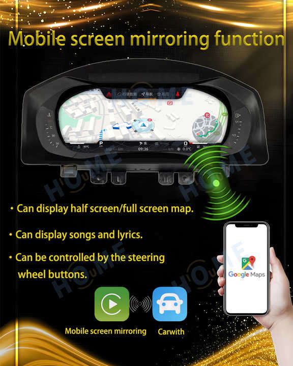 VW Golf MK6 2010 - 2013 Digital Cluster / Dash