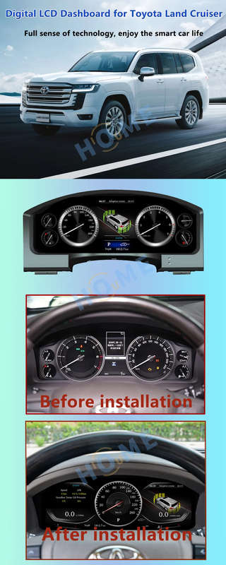 Toyota Land Cruiser 2016 - 2020 Digital Cluster / Dash