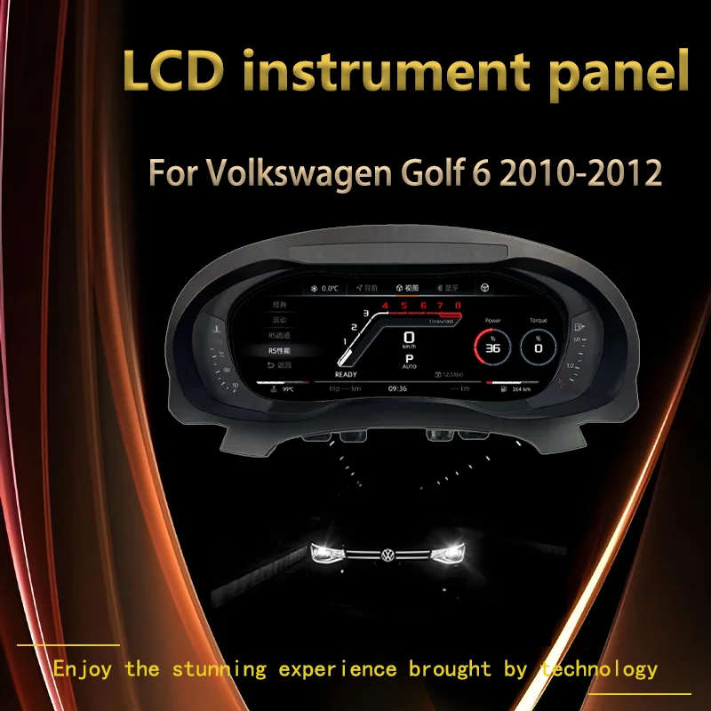 VW Golf MK6 2010 - 2013 Digital Cluster / Dash