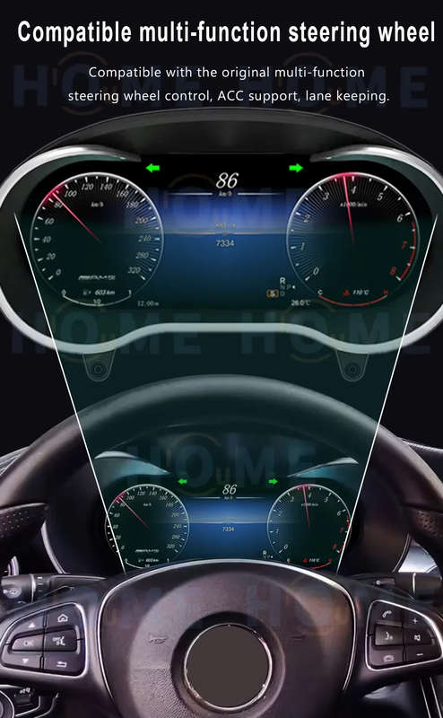 Mercedes C-Class W205 2015 - 2018 Digital Cluster / Dash