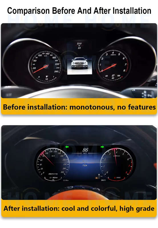 Mercedes E-Class W212 2010 - 2015 Digital Cluster