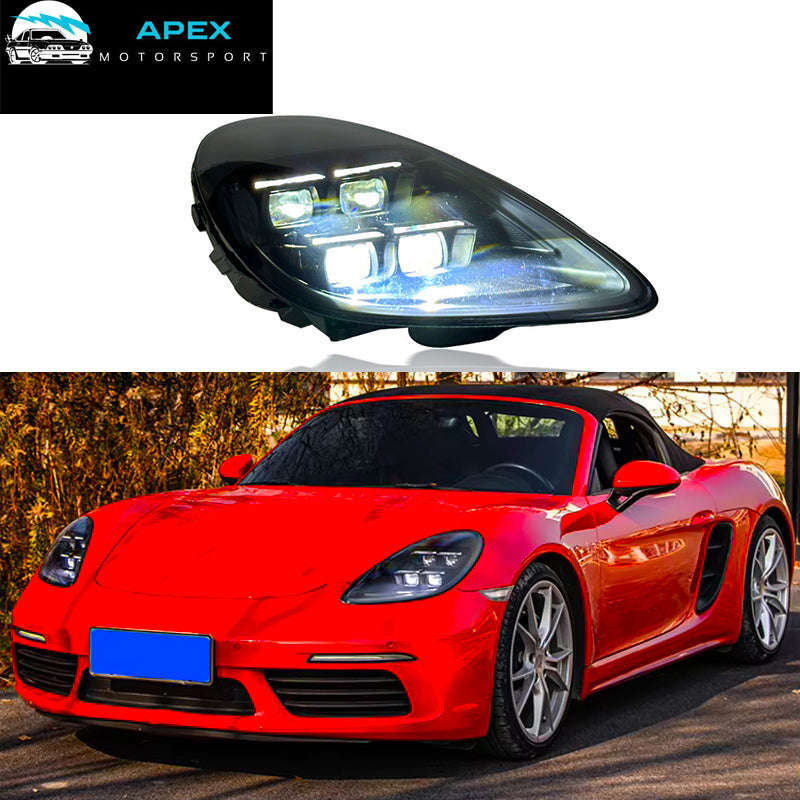 Porsche Cayman 2016 - 2023 Headlights
