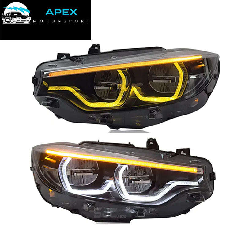 BMW 4 Series 2013 - 2017 Headlights