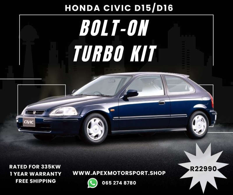 Honda D15/D16 Bolt-On Turbo Kit