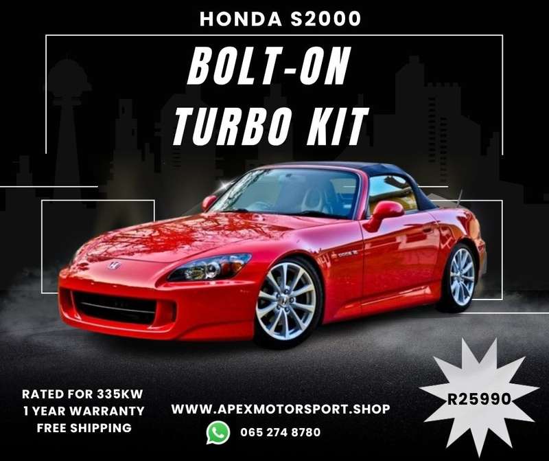 '00 - '09 Honda S2000 F22/F20 Bolt-On Turbo Kit