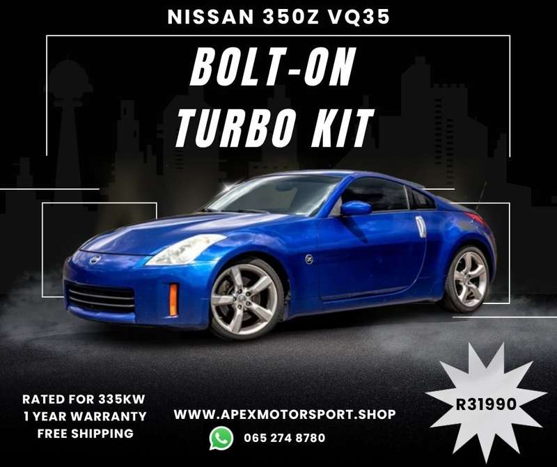 Nissan 350z VQ35DE Bolt-On Turbo Kit