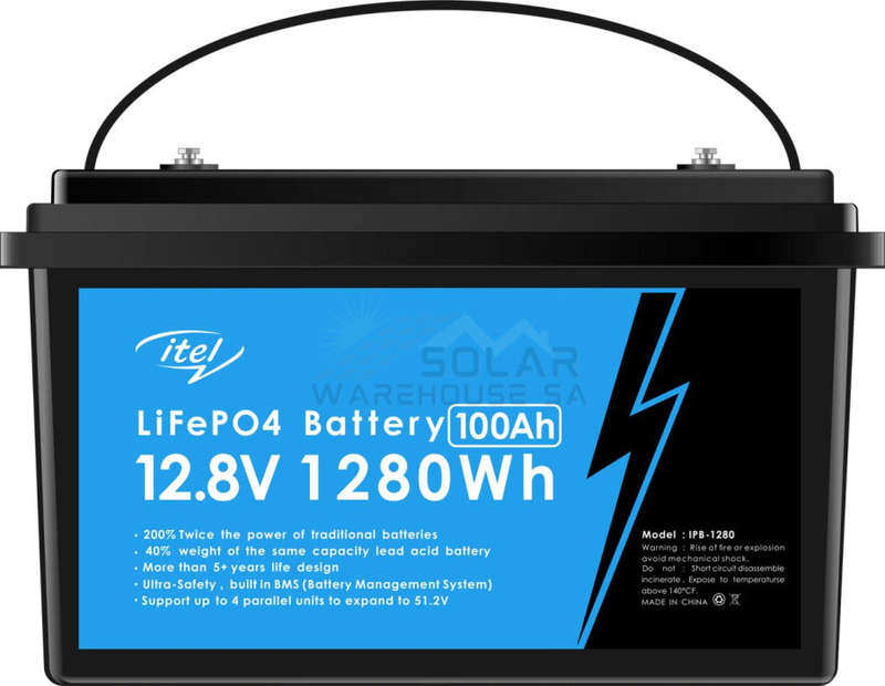 12.8v 100 AH Itel ESS LV Lithium Battery LiFePO4