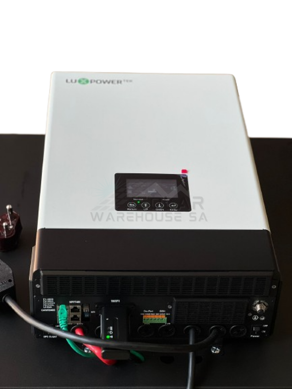 5000W Luxpower Solar Ready Hybrid Inverter Trolley 5.12 KWh Dyness Lithium Battery+Wifi
