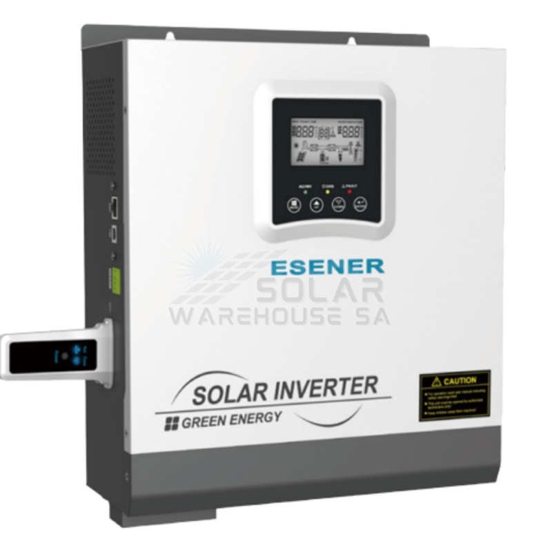 ESENER Pure Sine Wave Hybrid Inverter 24V 3kva 3000 watt MPPT 60A Maximum 80A 145VDC