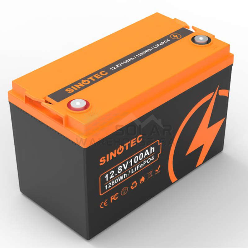 Sinotec VB12100 100AH 12.8V Lithium Battery (3 Years Warranty)
