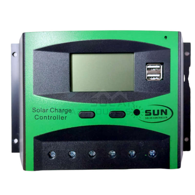 Sun Solar Charge Controller 50A PWM 12/24/48  V