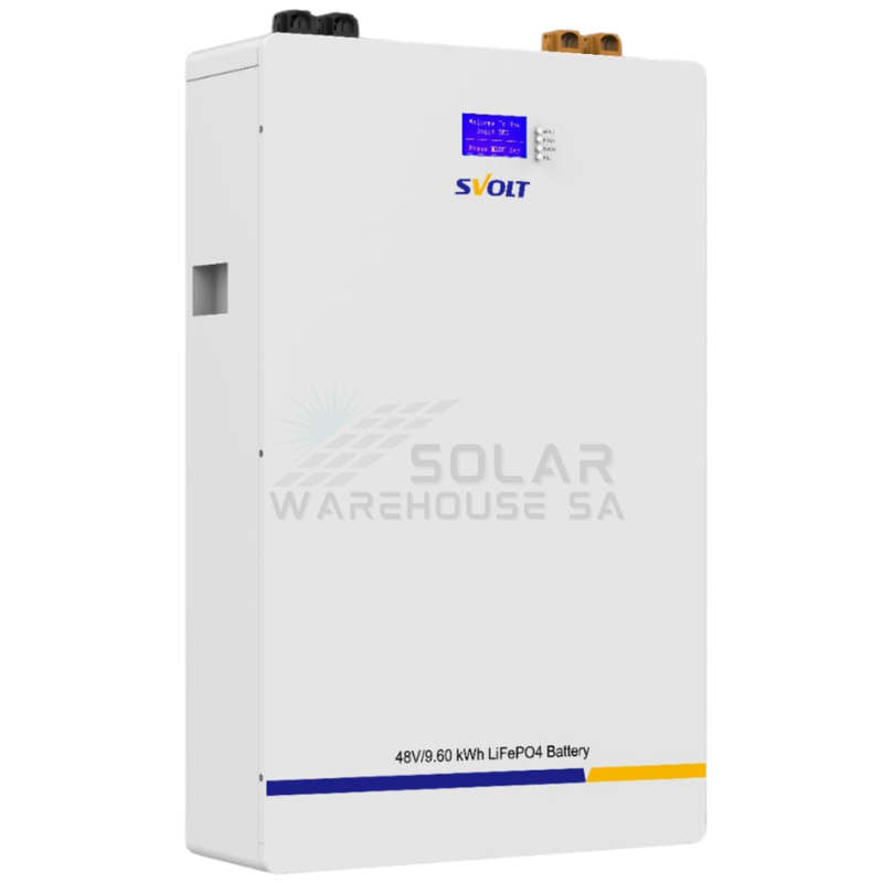 SVOLT 48V 200Ah 9.6 kWh A-Grade Wall Mount Lithium Battery