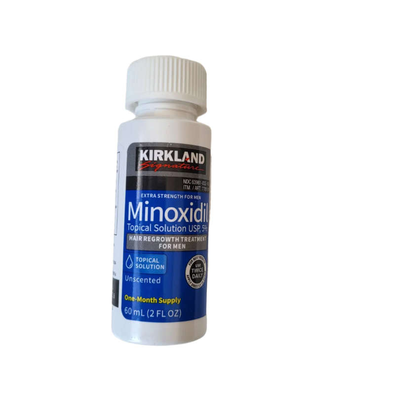 Pure Minoxidil Oil 5% Pack of 3- Hair Loss Treatment & Regrowth Serum for Thinning Area