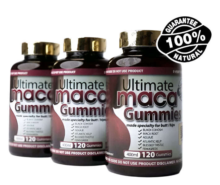 Ultimate Maca Gummies - Energy & Hormone Balance Supplement