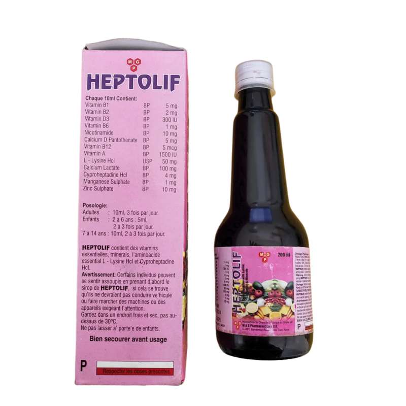 Heptolif Weight Gainer Supplement 200ml