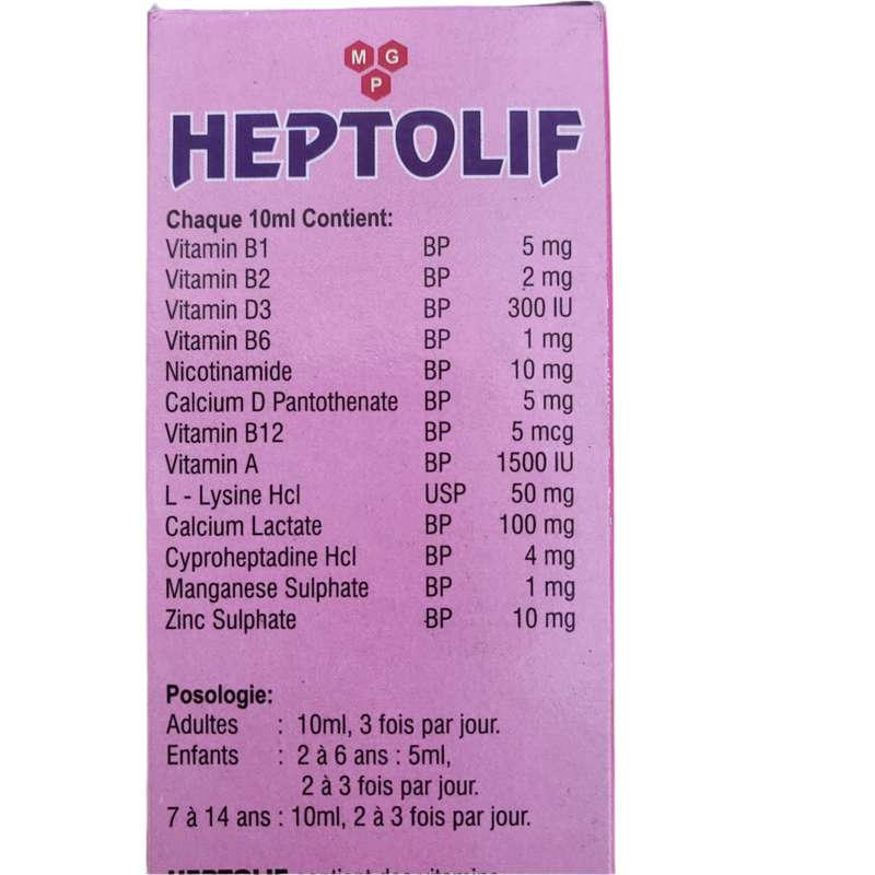 Heptolif Weight Gainer Supplement 200ml