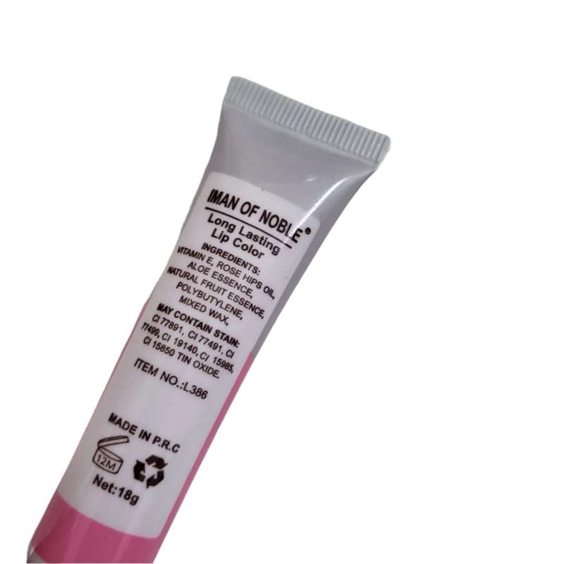 Pink Long Lasting Lipstick Tint by Iman Noble - Vibrant Colors