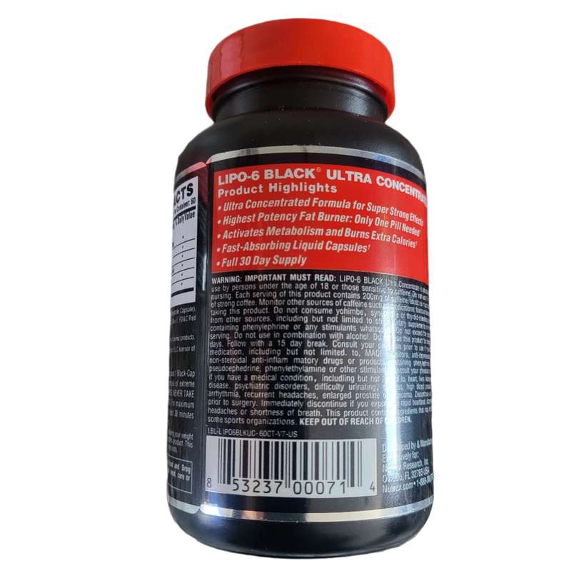 Lipo 6 Black (60 Caps)