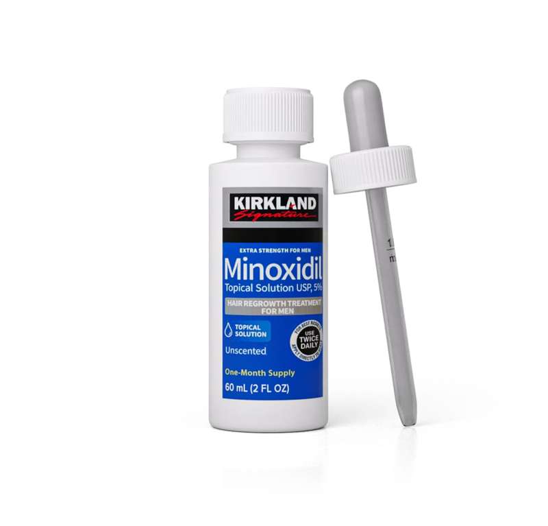 "Pure Minoxidil Oil 5% - Hair Loss Treatment & Regrowth Serum for Thinning Are