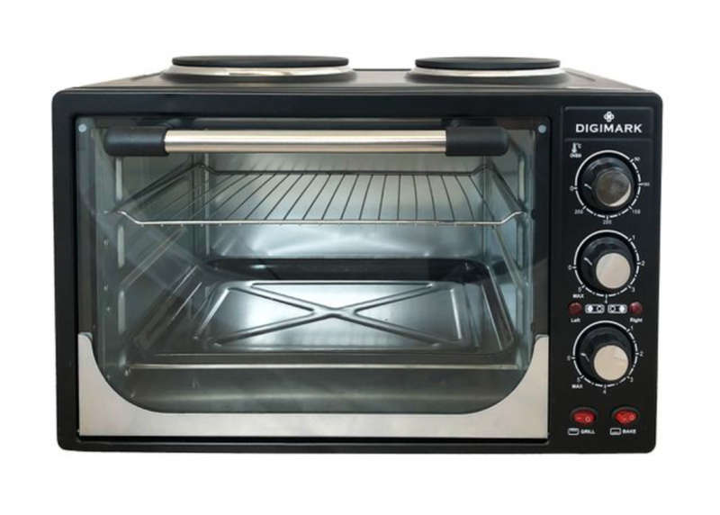 Digimark 3100W 32 Litre Electric Oven With 2 Solid Hot Plates