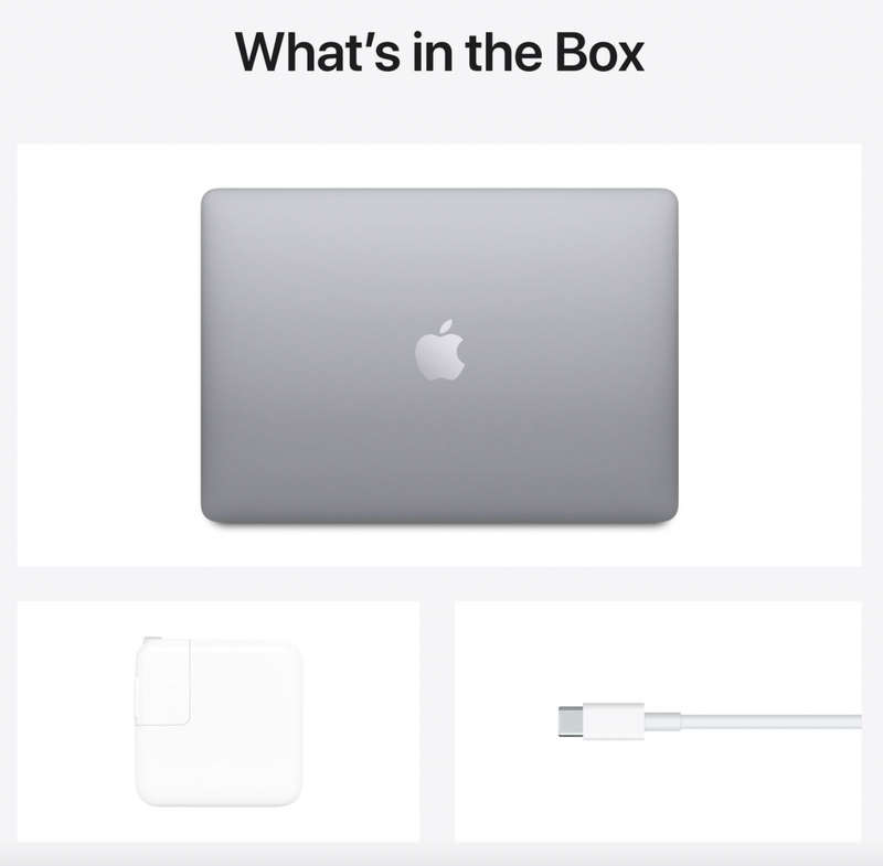 Apple MacBook Air 13-inch with M1 chip 7-core GPU 256GB - Space Grey (New, open-box item)