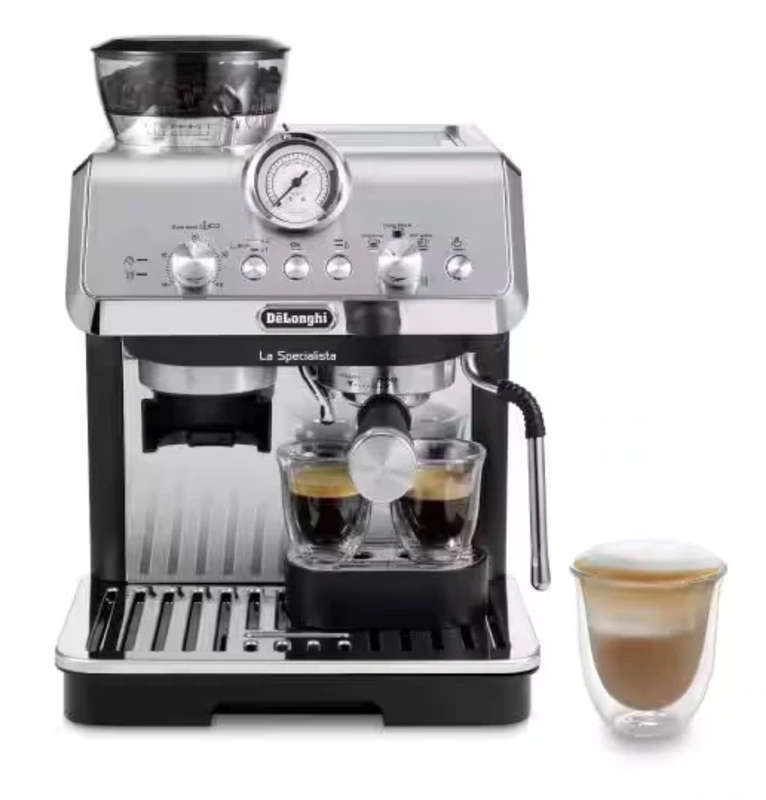Delonghi - La Specialista Arte Manual Pump Espresso Machine - EC9155.MB