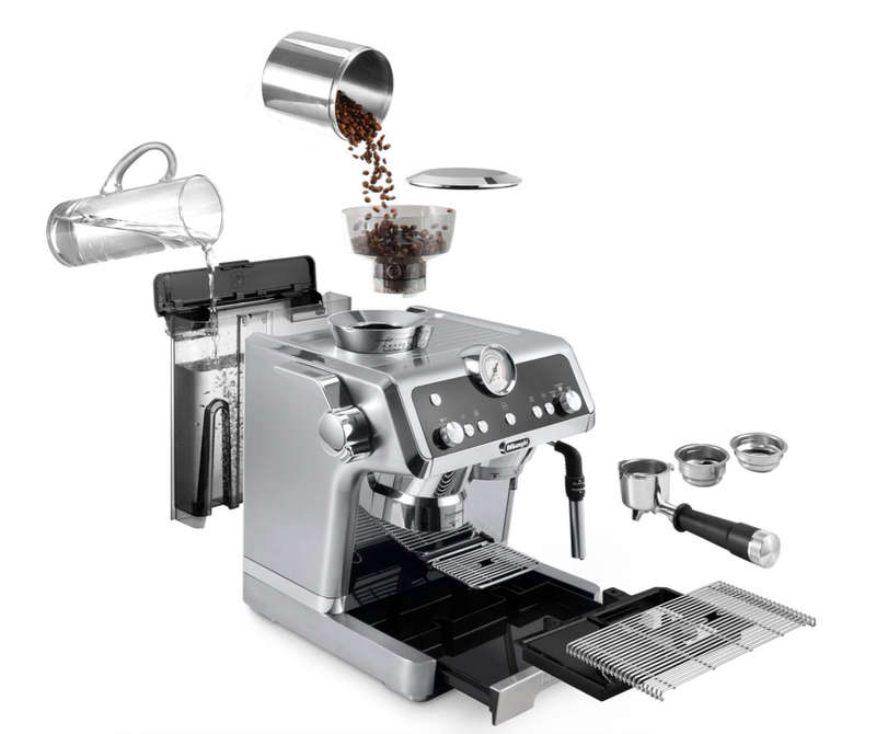 Delonghi - La Specialista Manual Pump Espresso Machine - EC9335.M