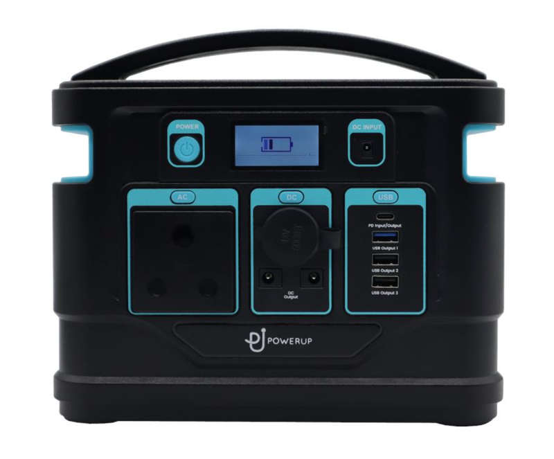 PowerUp 300W UPS Portable Power Station with 3 Prong Plug