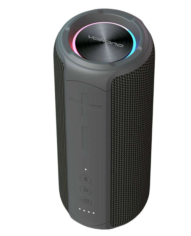 Volkano IPX7 Water Proof Bluetooth Speaker - Hydro Series - Vk-3459-bk (New, open-box item)