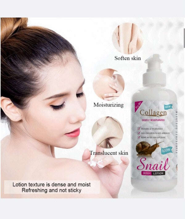 Collagen Snail Moisturizing Body Lotion