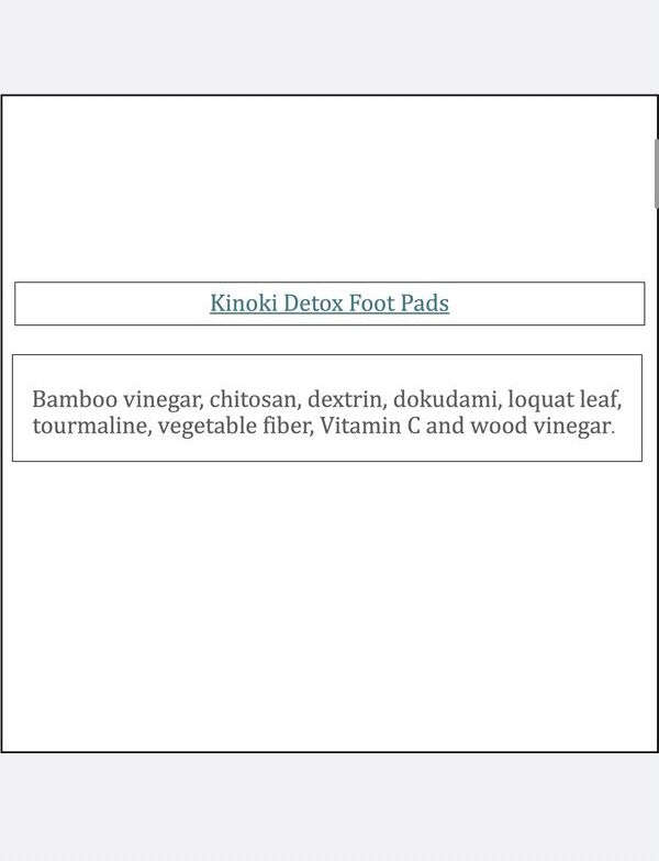 Kinoki Foot Patches