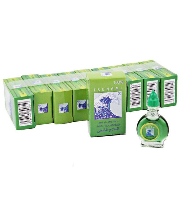 Tsunami Ointment 3ml for Flu-Colds Headaches & Mosquito Itch 10 Pack