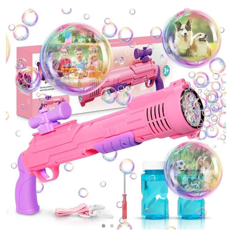 Funny Bubble Gun Machine
