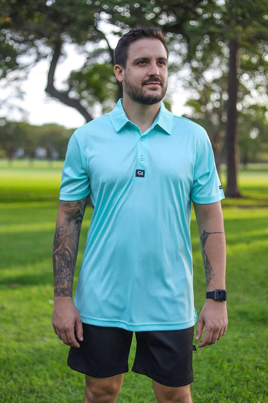 CA Iconic Golf Shirt | Mint
