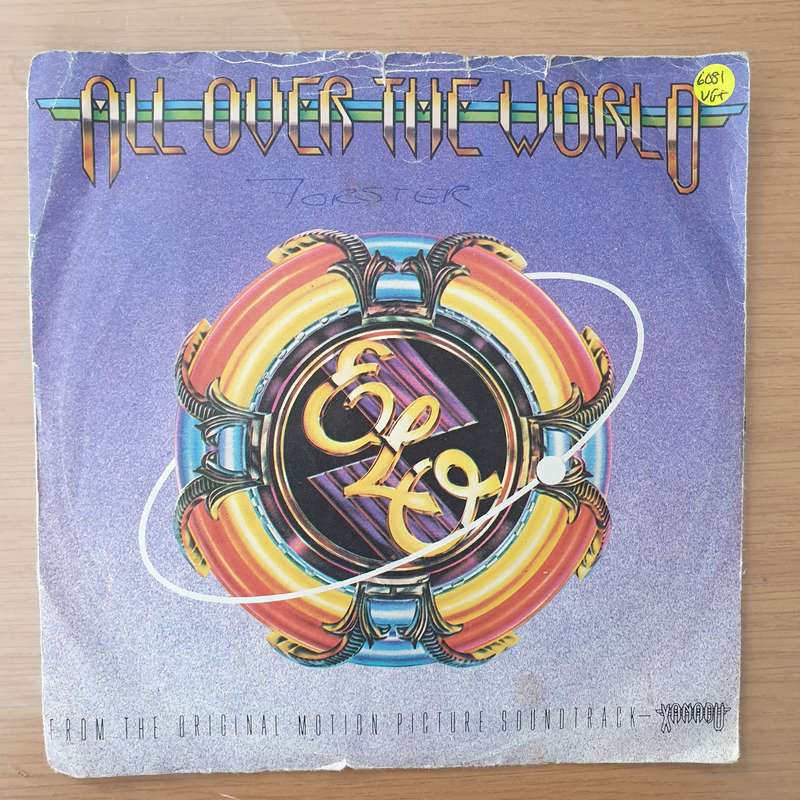 ELO  All Over The World - Vinyl 7" Record - Very-Good+ Quality (VG+) (verygoodplus)