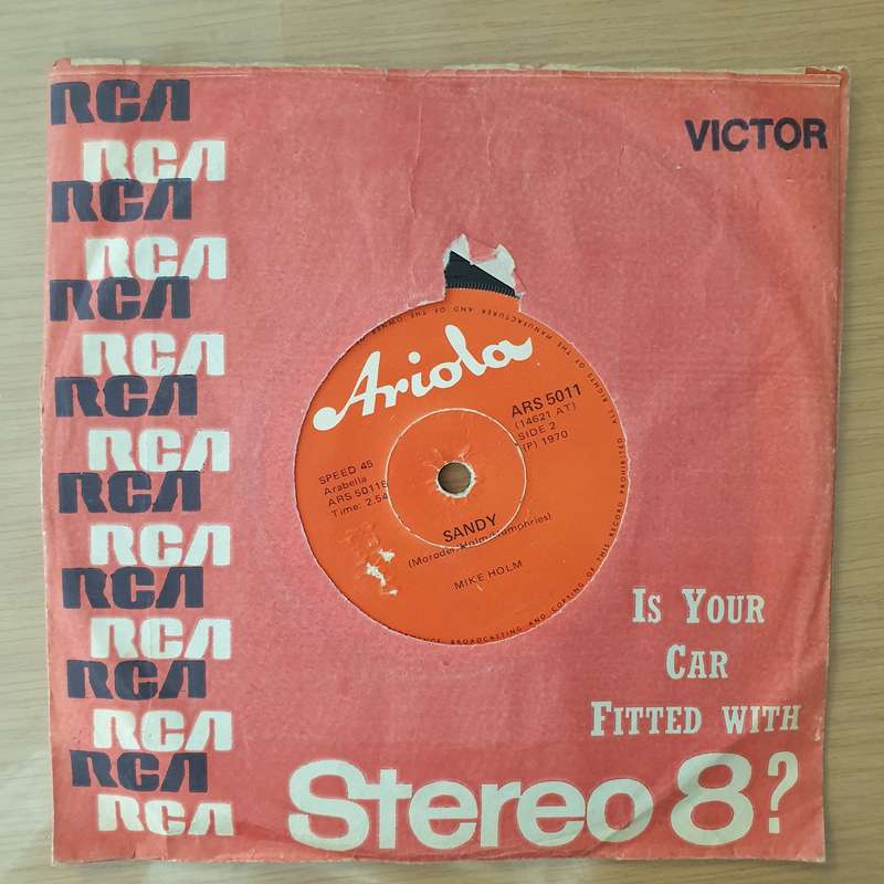 Mike Holm  Mademoiselle Ninette - Vinyl 7" Record - Very-Good+ Quality (VG+) (verygoodplus)