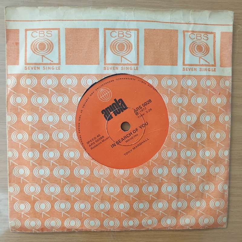 Tony Marshall  Pretty Maid - Vinyl 7" Record - Very-Good+ Quality (VG+) (Aryeh)